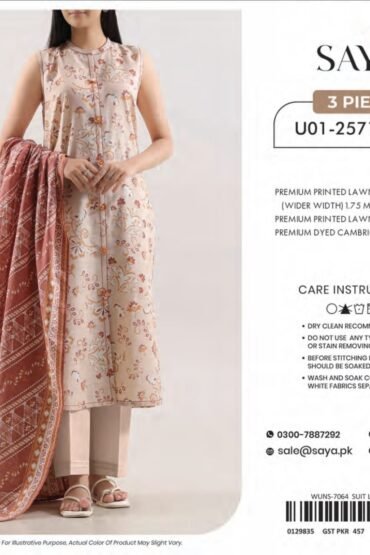 SAYA 3 PC SUMMER COLLECTION