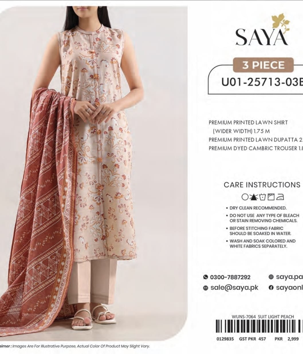 SAYA 3 PC SUMMER COLLECTION