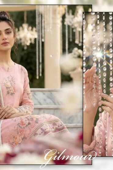 BELLEZA 3 PC LAWN UNSTICHED SUIT