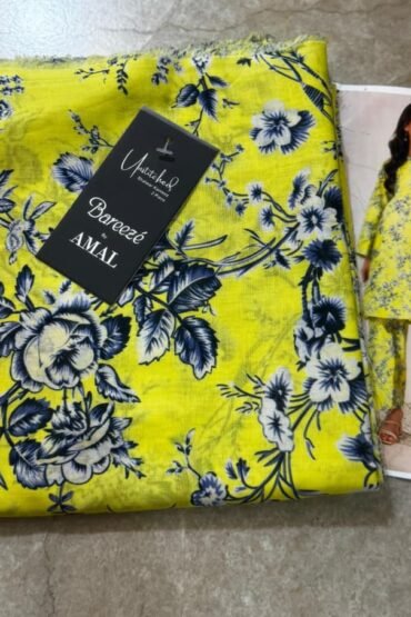 Bareeza 2 pc unstiched printed