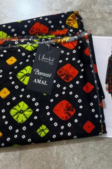 Bareeza 2pc unstiched printed