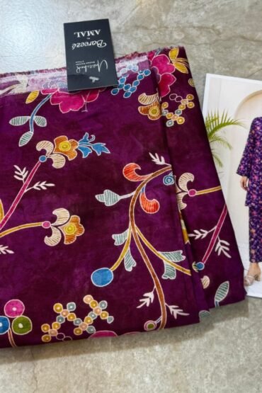 Bareeza 2pc unstiched printed